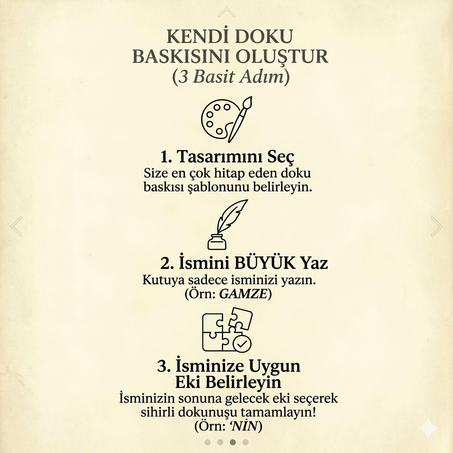 Kişiselleştirilebilir Doku Baskısı