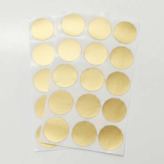 100 Adet Yapışkanlı Sticker